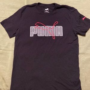 Men’s Black Puma Tee Size:Small